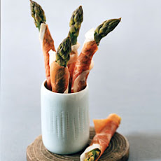 Prosciutto-Wrapped Asparagus with Truffle Butter