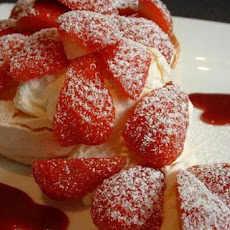 Strawberry Pavlova