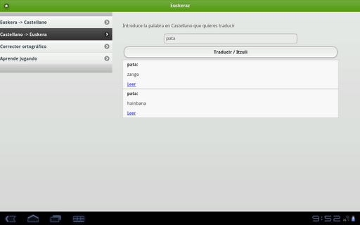 Euskeraz ikasi tablet edition