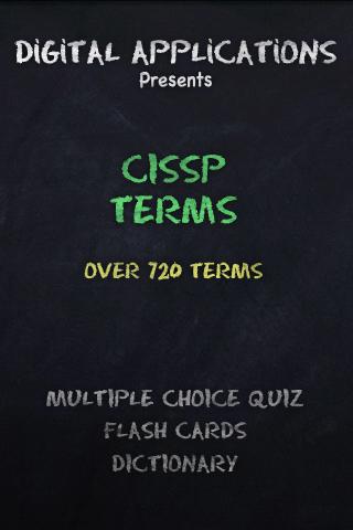 720+ CISSP Terminology Quiz