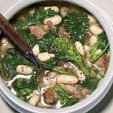 Broccoli Rabe-and-Sausage Soup