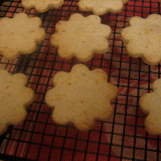 Orange Cardamom Shortbread