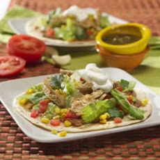 Grilled Tostadas with Roasted Corn