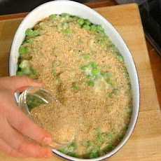 Sweet Peas au Gratin
