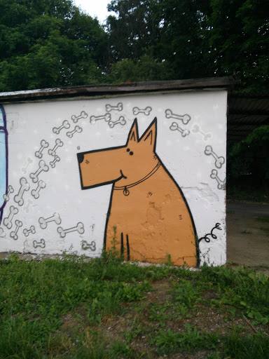 Dog Dreams Mural 