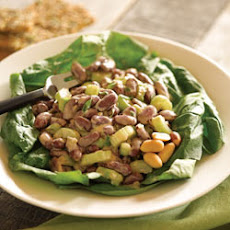 Creamy Peanut Butter Bean Salad