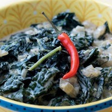 Kale Greens in Coconut Milk from 'The Adobo Road Cookbook'