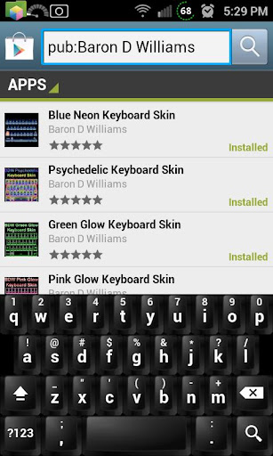Real Black Keyboard Skin