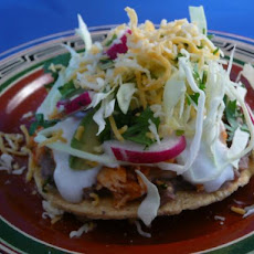 Chicken Tostadas