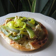 Italian Pepper and Egg Sandwich