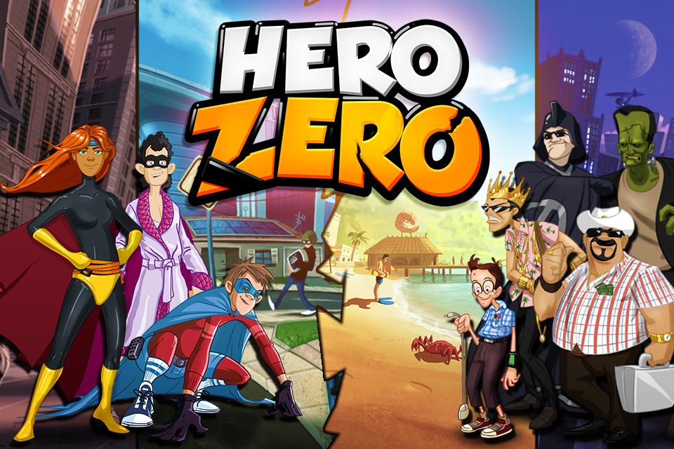 Android application Hero Zero Multiplayer RPG screenshort