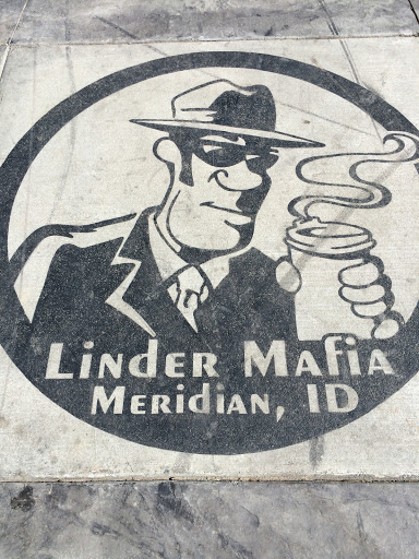 Linder Mafia Sidewalk Art