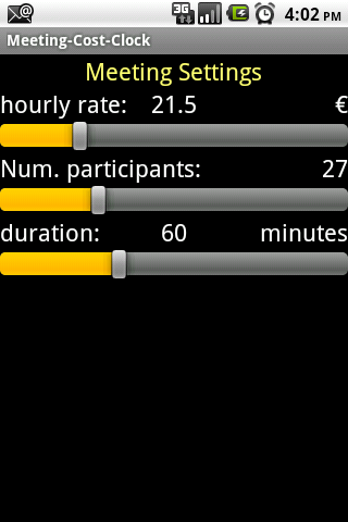 Meeting-Cost Clock