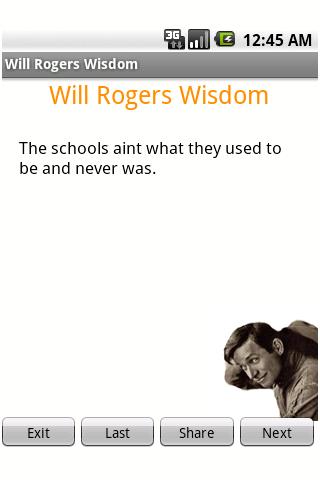 免費下載娛樂APP|Will Rogers Wisdom app開箱文|APP開箱王
