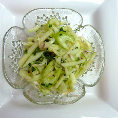 Refreshing Apple and Two Celery Salad for the Wintertime Blues