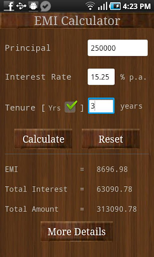 【免費財經App】EMI Calculator-APP點子