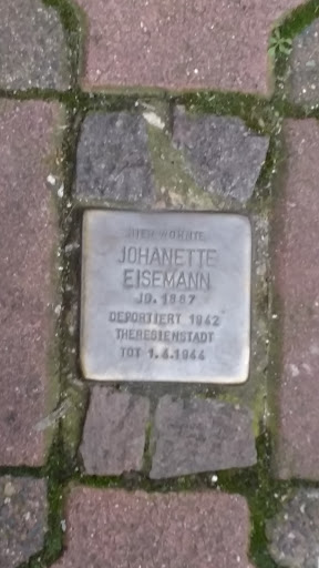 Stolperstein Johanette Eisemann