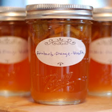 Rhubarb Orange Vanilla Jam