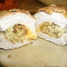 Stuffed Pork Chops With Crispy Breading