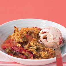 Rhubarb Crisp