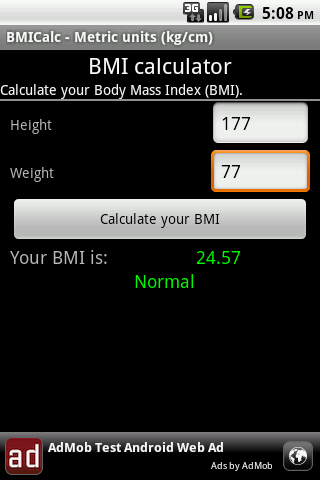 BMI Calculator