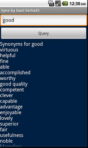 Syno Synonym Finder