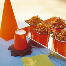 Caramel and Almond Popcorn