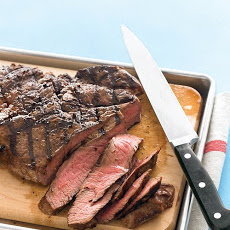 Grilled Sirloin Steak with Toppings Bar