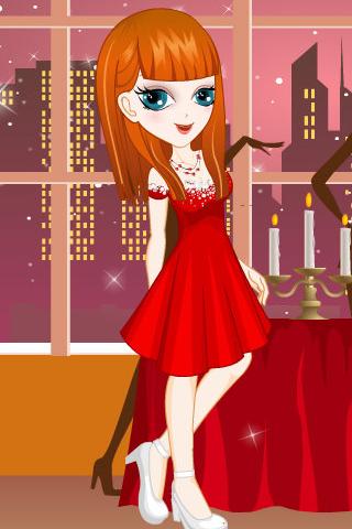 Fashion Dinner Girl Dress Up