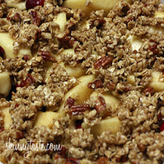 Apple Cranberry Crumble