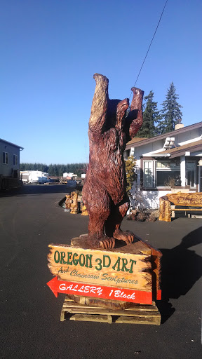 Oregon 3D Art Bear