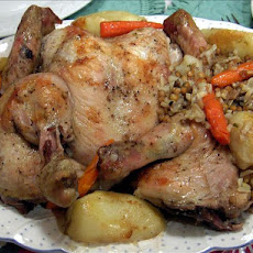 Butter Flied Chicken - Stuffed