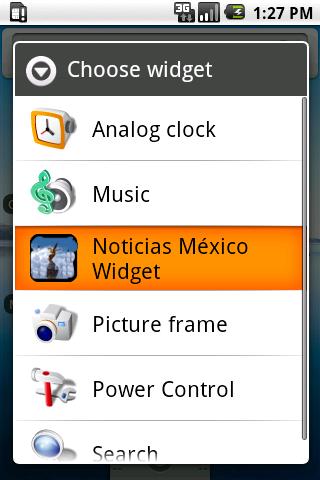 Noticias Mexico Widget