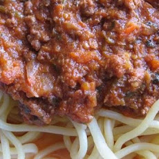 Crock Pot Spaghetti Bolognese