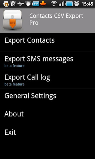 【免費生產應用App】Contacts CSV Export Pro-APP點子