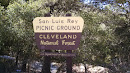 San Luis Rey Picnic Area National Forest 