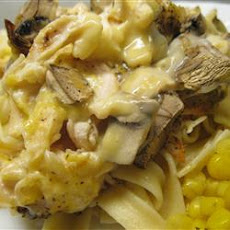 Creamy Swiss Chicken Casserole