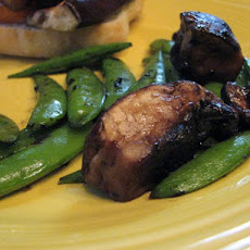 Snap Peas 'n' Mushrooms