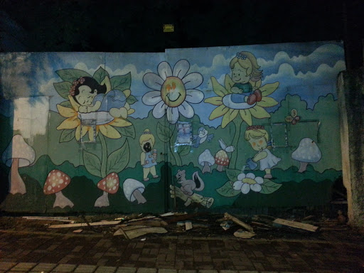 Mural Infantil Primavera