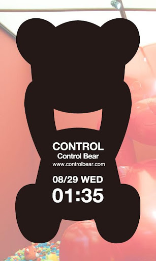 Control Bear clock