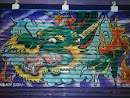 Street Art Dragon