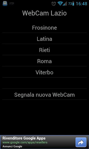 WebCamLazio