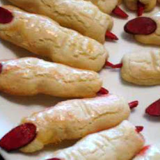 Severed Fingers Halloween Cookies