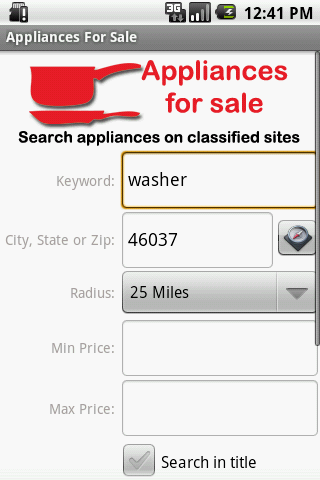 Appliances for Sale