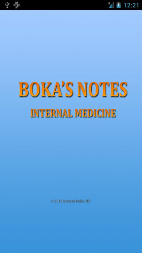 Boka's Notes Internal Medicine