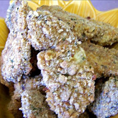 Breaded Eggplant (Oven-Baked)