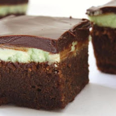 Chocolate-Mint Brownie Cake