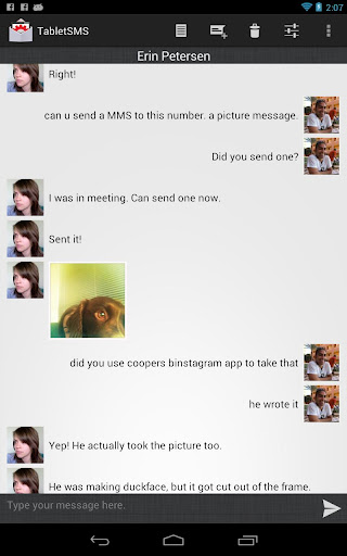 【免費通訊App】TabletSMS by DeskSMS-APP點子
