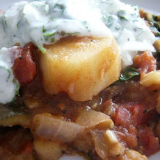 Spicy Chickpea Casserole - Vegetarian Delight!