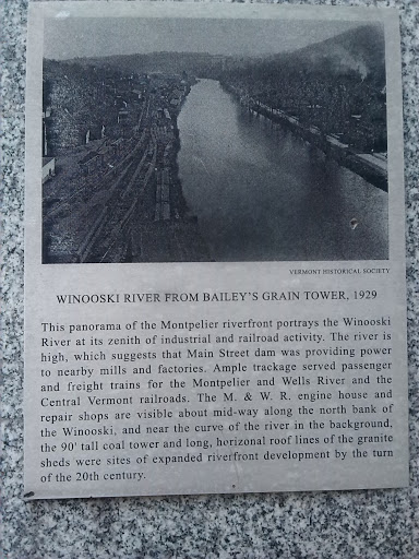 Bailey Grain Tower Plaque 1929